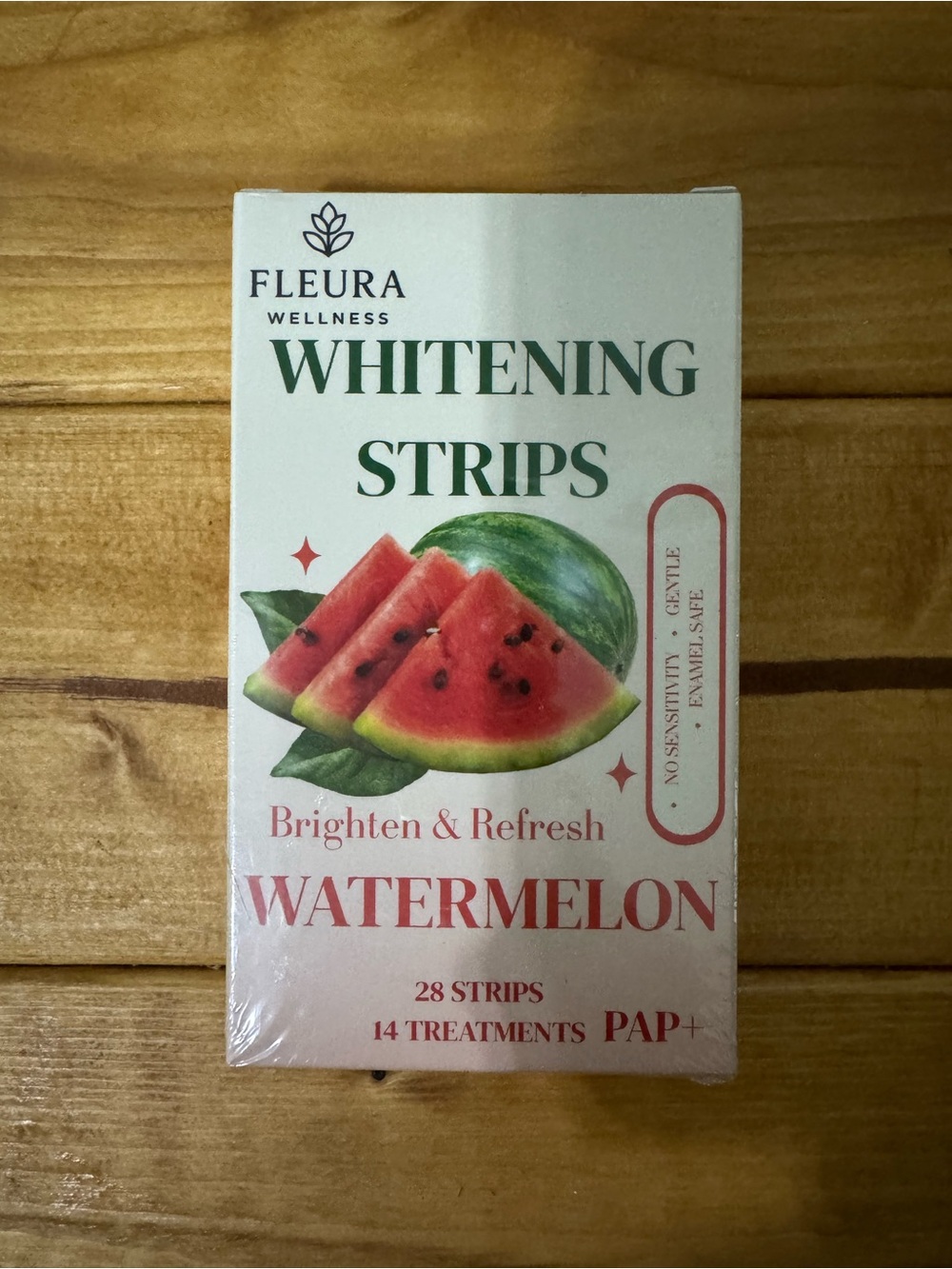 Fleura Wellness Whitening Strips – Watermelon
